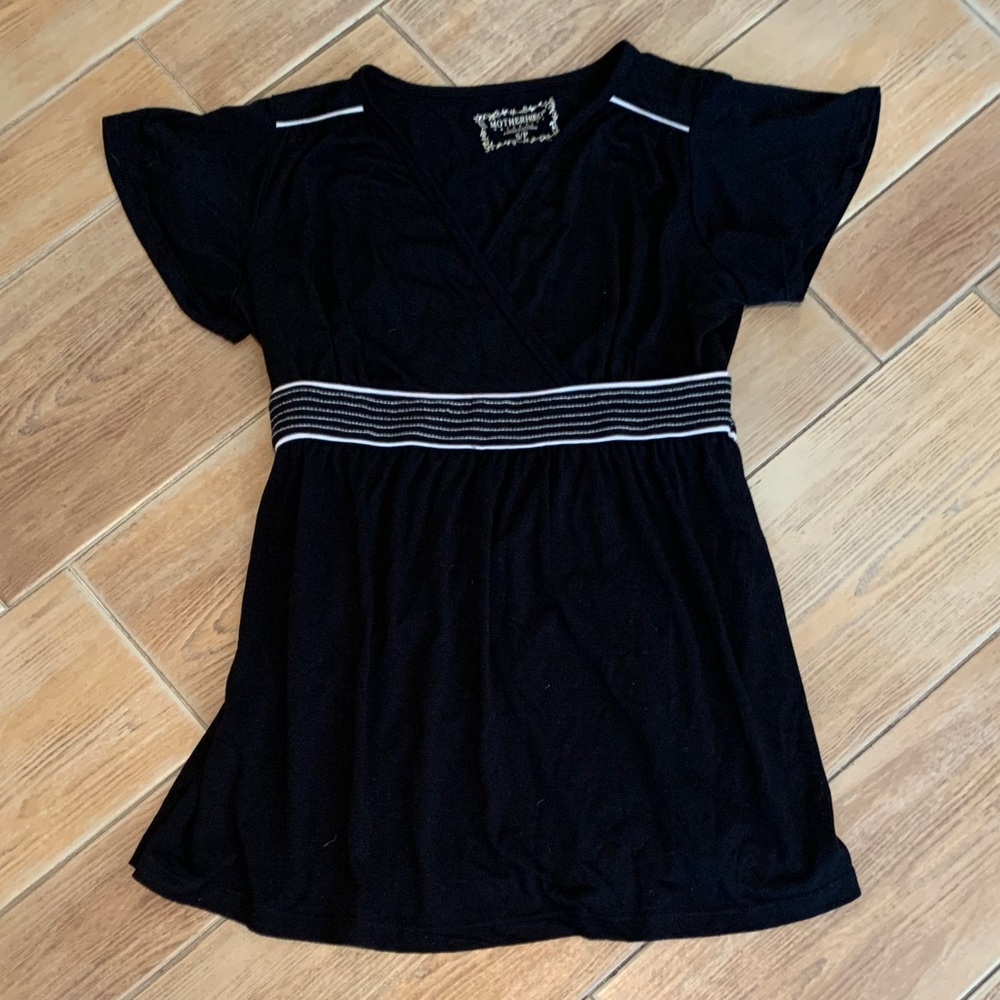 Short Sleeve Maternity Shirt